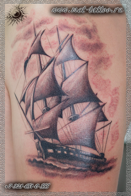 Идеи на тему «Парусники» (19) | татуировка корабль, морские татуировки, парусники