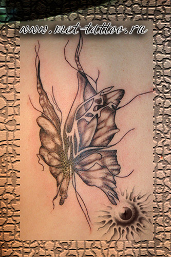 Значение татуировок бабочек