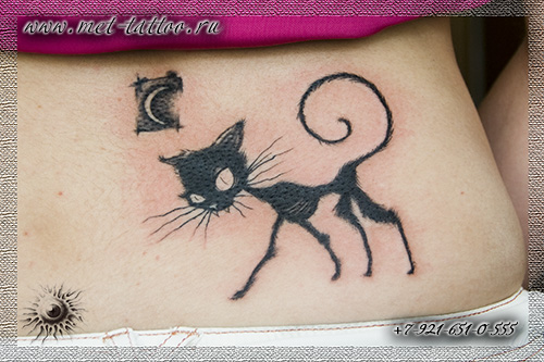 Татуировки кошек: виды и стили