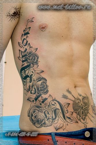 Татуировки роз